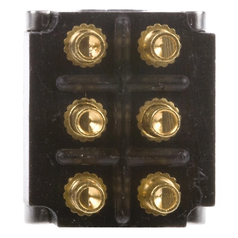 TE Connectivity Panel Mount Toggle Switch DPDT On-On 20V DC 20V AC Brass Actuator FTN59G04