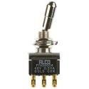TE Connectivity Panel Mount Toggle Switch DPDT On-On 20V DC 20V AC Brass Actuator FTN59G04