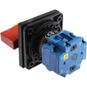 Kraus & Naimer 3-Pole Surface Isolator Switch, IP65, 20A, Red Handle, Series KG10 