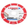 Lenox Aluminium Oxide Abrasive Cutting Disc 125 mm Fine Grade P120 Grit 2030866