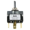 TE Connectivity Panel Mount Toggle Switch SPDT On-Off-On 30 V dc 20 A Brass Actuator AWTE1504