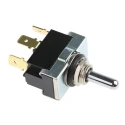 TE Connectivity Panel Mount Toggle Switch SPDT On-Off-On 30 V dc 20 A Brass Actuator AWTE1504