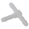 RS PRO Pneumatic T-Shaped Tube-to-Tube Push-in Fitting Nylon Material -10°C to 60°C 317-768