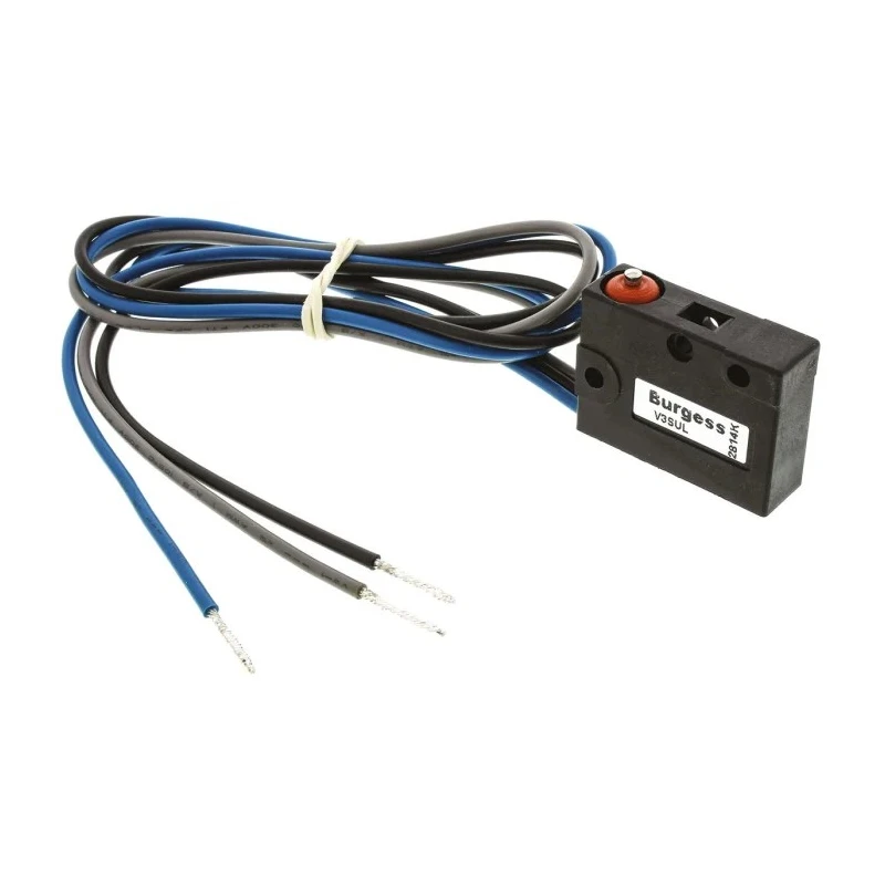 Saia-Burgess Plunger Micro Switch Pre-Wired Terminal 5A 250V AC SPDT IP67 V3S-UL