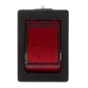 Arcolectric (Bulgin) Ltd Illuminated DPST On-Off Rocker Switch Panel Aluminium Housing IP66 10A 250V AC H8553VBNAA