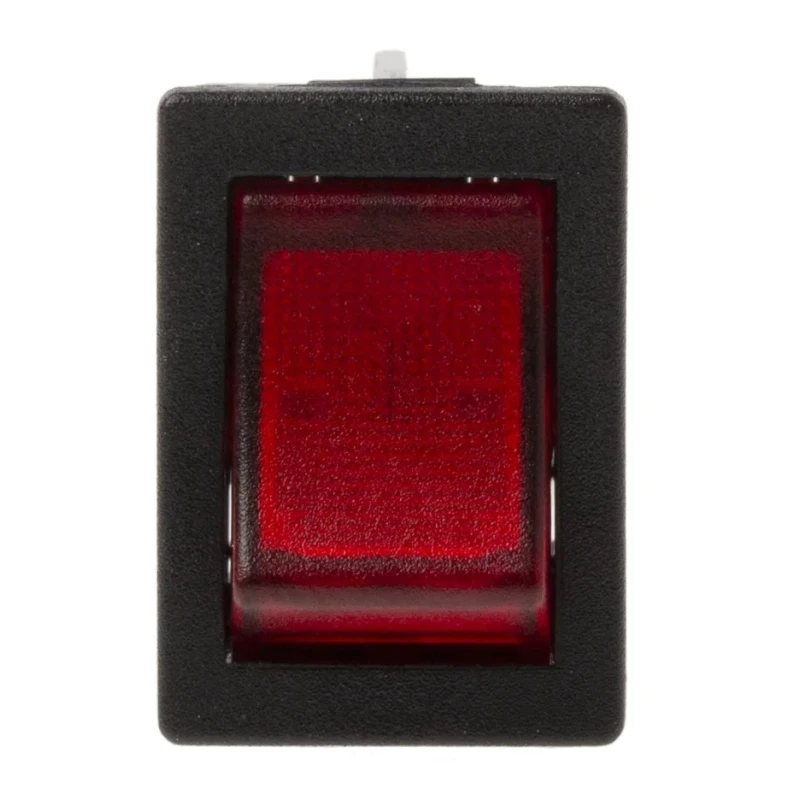 Arcolectric (Bulgin) Ltd Illuminated DPST On-Off Rocker Switch Panel Aluminium Housing IP66 10A 250V AC H8553VBNAA