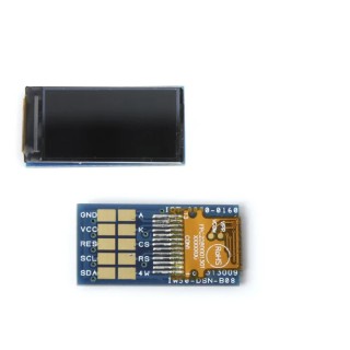 RS PRO LCD Colour Display 0.96 in 80 x 160 Pixel TFT Normally Black Transmissive LED Backlight 3V 2mA 180-9035