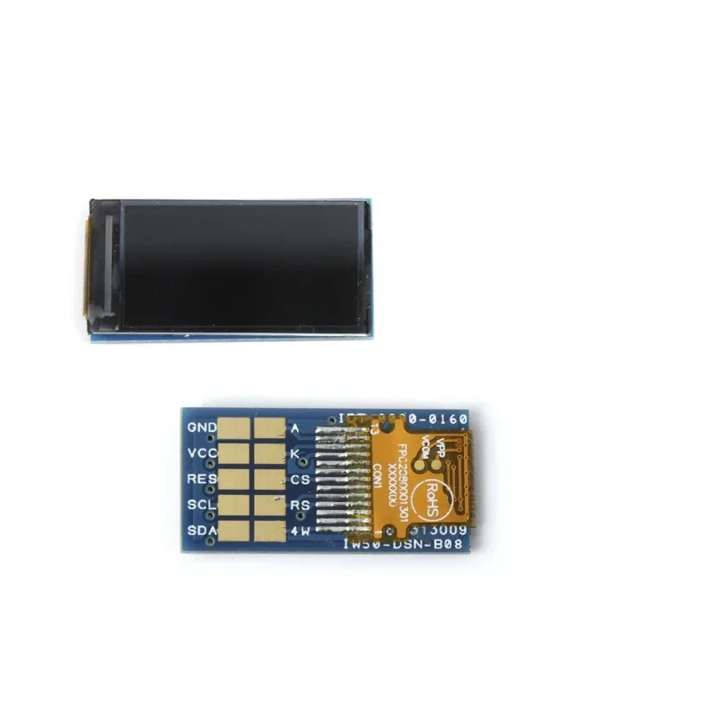 RS PRO LCD Colour Display 0.96 in 80 x 160 Pixel TFT Normally Black Transmissive LED Backlight 3V 2mA 180-9035