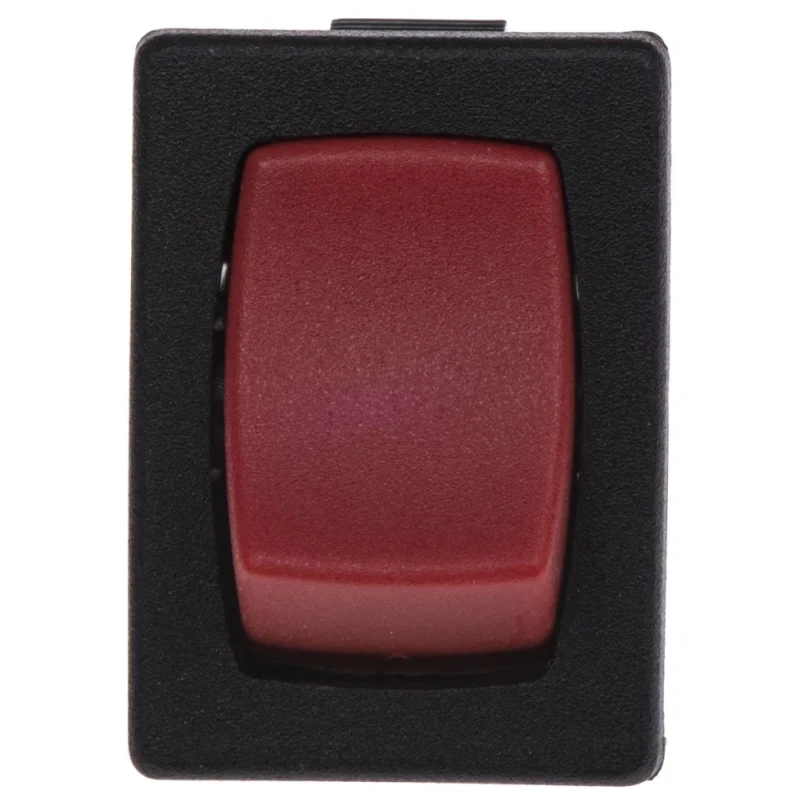 Arcolectric (Bulgin) Ltd SPDT On-On Rocker Switch Panel Aluminium Housing Red Actuator IP66 H8610VBAAE