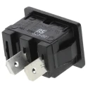 Arcolectric (Bulgin) Ltd SPST Latching On-Off Rocker Switch Panel 10A 250V AC Aluminium Housing IP66 H8600VBAAS