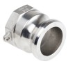 RS PRO Stainless Steel Hose Connector 38.1 mm ID, 17 bar Pressure, Female BSPT Connection 1-1/2 in Adapter 317-507