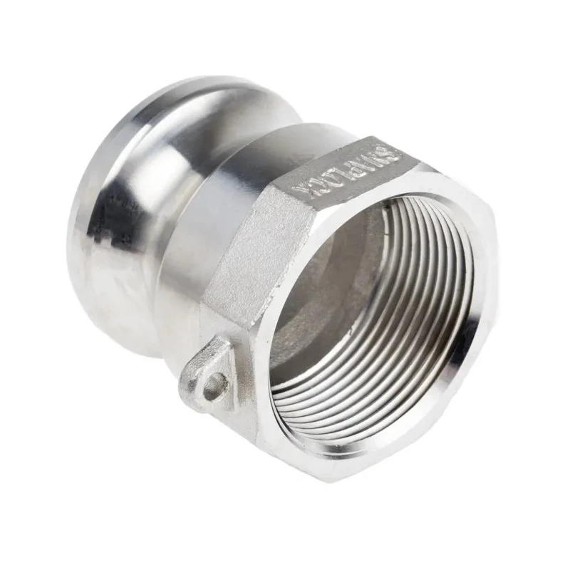 RS PRO Stainless Steel Hose Connector 38.1 mm ID, 17 bar Pressure, Female BSPT Connection 1-1/2 in Adapter 317-507
