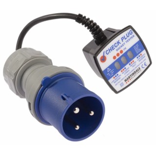 Martindale Industrial 3-Pin Socket Tester 230V AC 32A CAT III CP201-32
