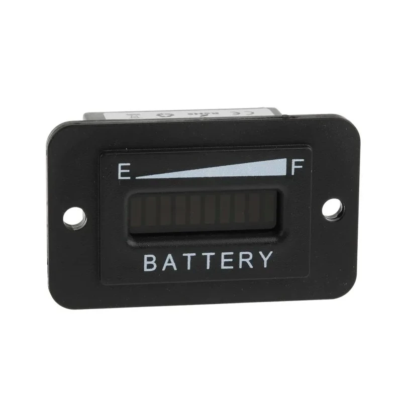 RS PRO Digital Voltmeter DC LED Display 25 mm Cutout Height 37 mm Cutout Width Model 180-9262