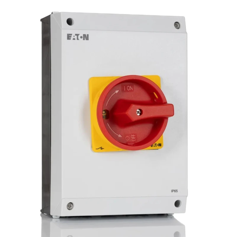 Eaton 3-Pole Surface Mount Isolator Switch IP65, 32A, 30kW, P3-63 Series, 