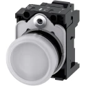 Siemens Panel Mount White LED Indicator SIRIUS ACT 3SU11 22 mm Cutout 230V AC Round 3SU1106-6AA60-3AA0