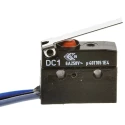 ZF Lever Micro Switch Through Hole Terminal SPDT 6A 250 V AC IP6K7 DC1C-C3LC