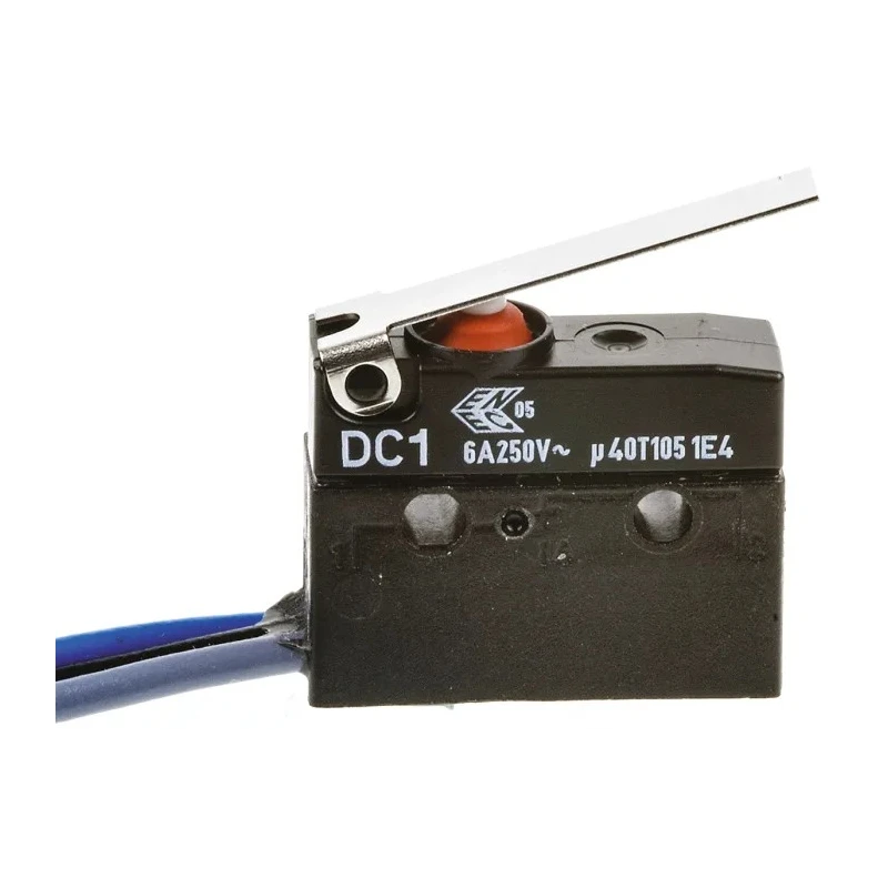 ZF Lever Micro Switch Through Hole Terminal SPDT 6A 250 V AC IP6K7 DC1C-C3LC