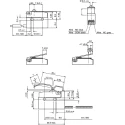 ZF Lever Micro Switch Through Hole Terminal SPDT 6A 250 V AC IP6K7 DC1C-C3LC