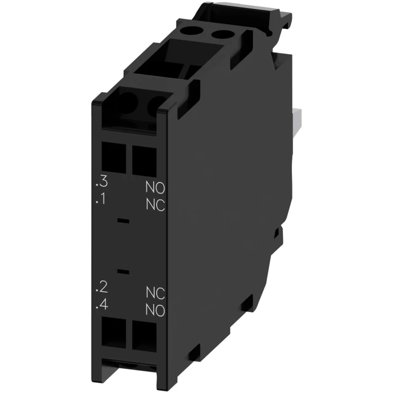 Siemens SIRIUS ACT 3SU14 Series Contact Block 1 CO, 500 V AC/DC, Spring Loaded Terminal 3SU1400-1AA10-3FA0