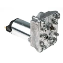 Crouzet Geared DC Motor, 12V DC, 17W Power, 1.2 Nm Torque, 100 RPM Speed, 6 mm Shaft Diameter, Metal Gearhead 82802013