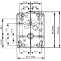 Crouzet Geared DC Motor, 12V DC, 17W Power, 1.2 Nm Torque, 100 RPM Speed, 6 mm Shaft Diameter, Metal Gearhead 82802013