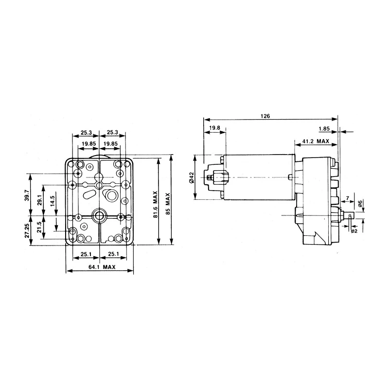 Crouzet Motor Brush Accessory for Motor 79209528