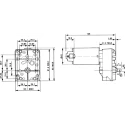 Crouzet Geared DC Geared Motor 12V DC, 17 W, 1.2 Nm Torque, 20 RPM, 6 mm Shaft Diameter 82802014