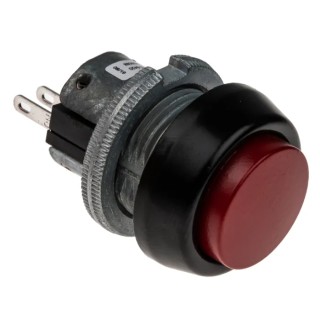 ITW Switches 76-94 Series Push Button Switch, Momentary, Panel Mount, 22 mm Cutout, SPDT, Clear LED, IP67 76-9420/439088R