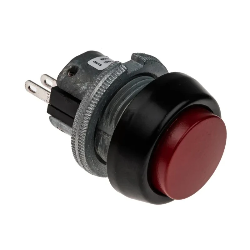 ITW Switches 76-94 Series Push Button Switch, Momentary, Panel Mount, 22 mm Cutout, SPDT, Clear LED, IP67 76-9420/439088R