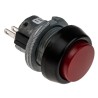 ITW Switches 76-94 Series Push Button Switch, Momentary, Panel Mount, 22 mm Cutout, SPDT, Clear LED, IP67 76-9420/439088R