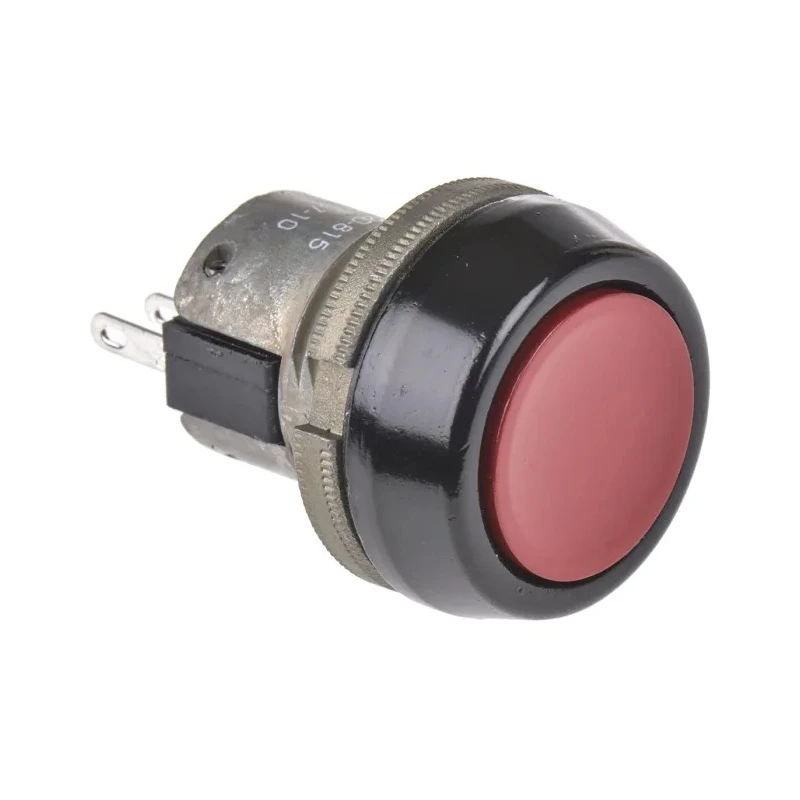 ITW Switches 76-94 Series Push Button Switch, Momentary, Panel Mount, 22 mm Cutout, SPDT, Clear LED, IP67 76-9410/439088R