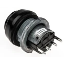 ITW Switches 76-94 Series Panel Mount Momentary Push Button Switch, 22 mm Cutout, SPDT, Clear LED, IP67, 250 76-9420/439088B