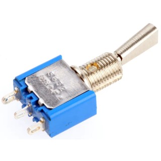 APEM Panel Mount Toggle Switch On-On SPDT Solder Terminal 30 V dc 250 V ac 5632A9