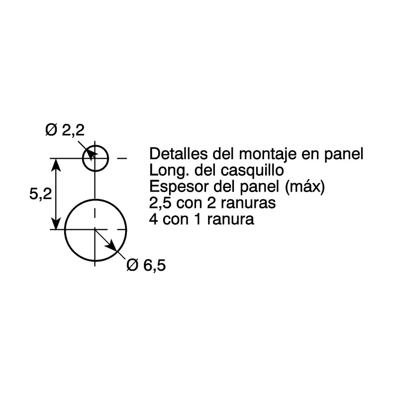 APEM 18000 Series Miniature Momentary Push Button Switch, Panel Mount, 6.5 mm Cutout, SPDT, 125 V AC, Grey Actuator 18535CD