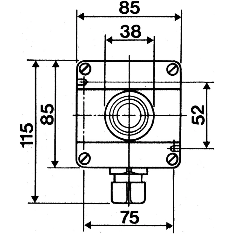 Eaton GHG411 Series Pull Release Emergency Stop Push Button, Surface Mount, SPDT, IP66 GHG411