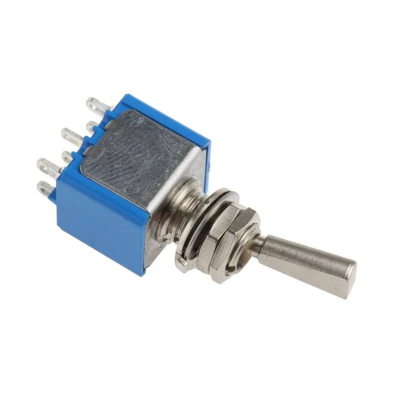 APEM Toggle Switch Panel Mount On-On DPDT Solder Terminal 30 V dc 250 V ac 5646A9