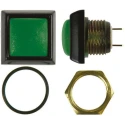 ITW Switches 59 Series Miniature Push Button Switch Momentary Panel Mount SPST Clear LED IP67 125 V 59-213