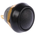 ITW Switches Miniature Momentary Push Button Switch Panel Mount 13.6 mm Cutout SPST 125 V 400mA 59-111
