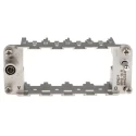 Lapp Heavy Duty Power Connector Accessory Multi-Frame Male 16 Slot Die Cast Zinc 750V MHS Series 44423238