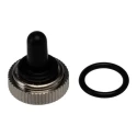 APEM Toggle Switch Boot Black Silicone Sealing Hood for Toggle Switch U1331