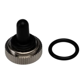 APEM Toggle Switch Boot Black Silicone Sealing Hood for Toggle Switch U1331