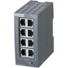 Siemens Industrial Ethernet Data Acquisition Switch SCALANCE XB008G 24V DC 0.52A IP20 8 RJ45 Ports Ethernet XB008G