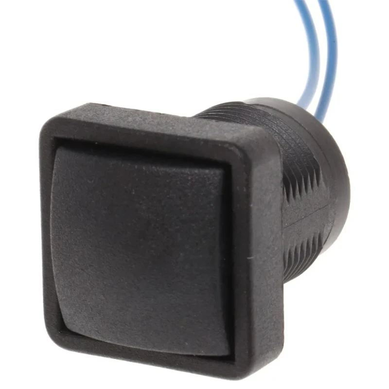 ITW Switches 49-59 Series Push Button Switch, Momentary, Panel Mounted, 16 mm Cutout, SPST, Clear LED, IP67, 250 V 49-59211