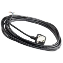 RS PRO Unterminated to BS1363 Power Cord 6 m Black PVC 250V 10A BS1363
