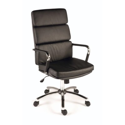 RS PRO Black Brown Red White Faux Leather Executive Chair Adjustable Height Wheeled Back Adjustable China