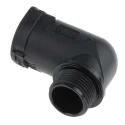 PMA Conduit Black, Polyamide 6 20 mm Nominal Size Conduit Fitting M20 IP66 ALWD-M207