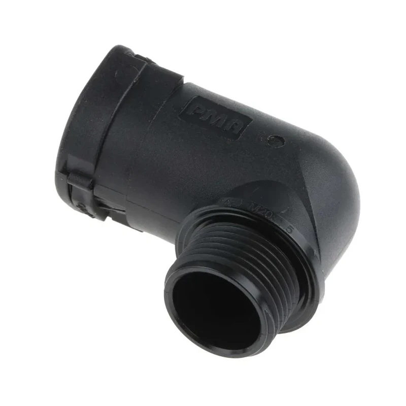 PMA Conduit Black, Polyamide 6 20 mm Nominal Size Conduit Fitting M20 IP66 ALWD-M207