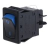 Carlingswitch SPST On-Off On-Off Rocker Switch Panel IP67 IP66 Aluminium Housing Blue Actuator 621-1691909LUXS