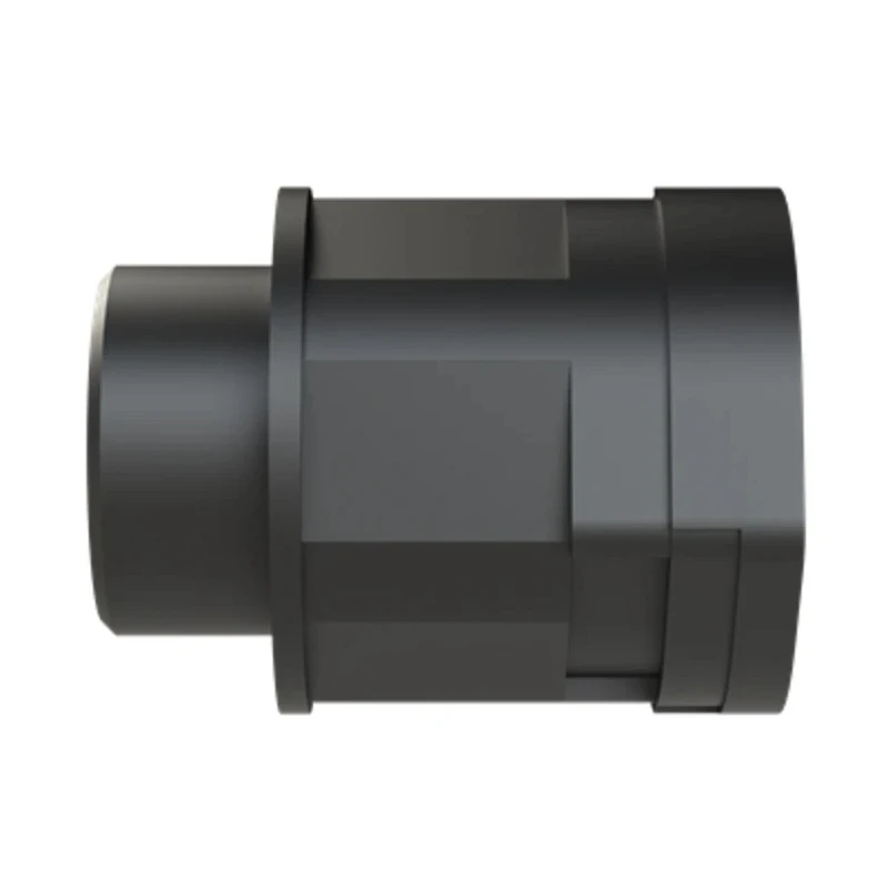 PMA Black Polyamide 6 Conduit Fitting Type Gerade Straight 25 mm Nominal Size M25 ALND-M253